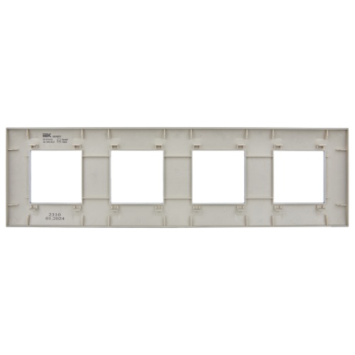 SKANDY Рамка 4-мест. SK-F04S сереб. IEK | код SK-M42-K23 | IEK фото 2 SKANDY Рамка 4-мест. SK-F04S сереб. IEK | код SK-M42-K23 | IEK фото 2