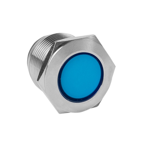 Лампа синяя сигнальная S-Pro67 19 мм 24В PROxima | код s-pro67-342 | EKF
