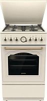 Плита Комбинированная Gorenje GKS5B70CLI бежевый (металлическая крышка) реш.чугун | код 1874796 | GORENJE