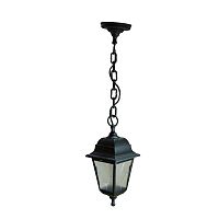 Светильник уличный UUL-A01H 60W/E27 IP44 BLACK SILVER под лампу Е27. Архитектурный подвесной. Корпус темно-серебристый. TM Uniel | код UL-00009489 | Uniel