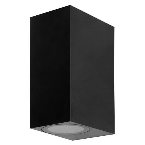 Светильник ДБУ вверх/вниз 2хGU10 без ламп IP54 пластик черный | код 51546 | Feron Светильник ДБУ вверх/вниз 2хGU10 без ламп IP54 пластик черный | код 51546 | Feron