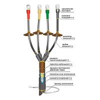 Муфта кабельная наружн. установки 1кВ 1КНТпнг-LS-4х(150-240) без наконечн. Нева-Транс Комплект 22040056