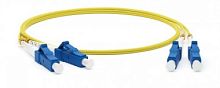 Патч-корд оптический TWT, PVC, дуплексный, LC/UPC-LC/UPC, SM OS2, 10 м | код TWT-2LC-2LC/SU-10 | TWT