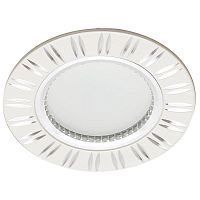 Светильник потолочный встраиваемый MR16 G5.3 бел. GS-м393 FERON 28343