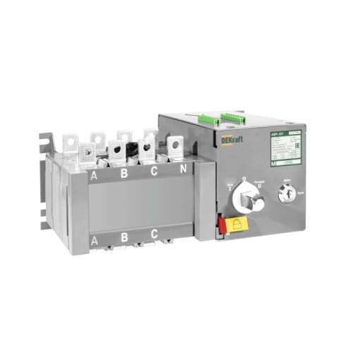 АВР на реверс. выкл.-разъед. и мотор приводом 125A, 4P, 10кА АВР-102 | код 42037DEK | DEKraft