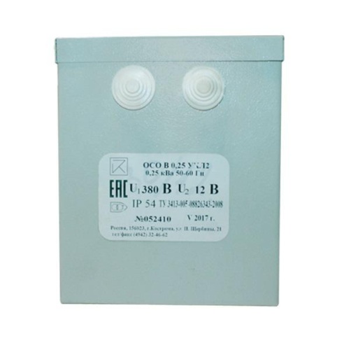 Трансформатор напряжения понижающий ОСО В-0.25 УХЛ2 380/36 | код ОС0000012937 | ФКУ ИК-1 (Кострома) фото 2