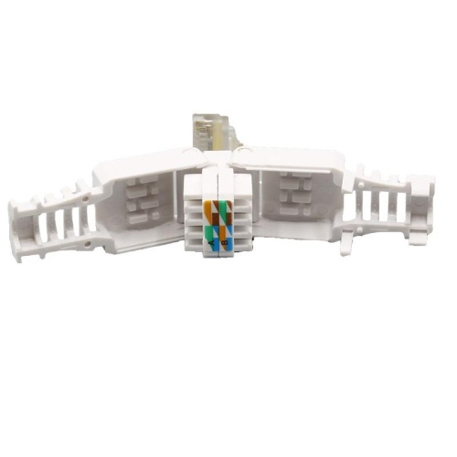 Коннекторы 8P8C U/UTP Cat5e (RJ-45) безынструментальный (10шт/DIY упак.) | код 10-0218-1 | SUPRLAN фото 4 Коннекторы 8P8C U/UTP Cat5e (RJ-45) безынструментальный (10шт/DIY упак.) | код 10-0218-1 | SUPRLAN фото 4