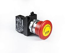 CM200EE Кнопка аварийная с маркировкой Ф40мм (1НЗ) (CM) | код CM200EE | EMAS