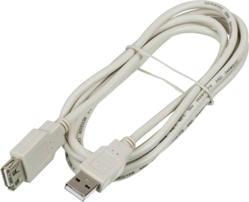 Кабель-удлинитель Ningbo USB A(m) USB A(f) 1.8м (USB2.0-AM-AF-BR) (блистер) | код 841884 | NINGBO