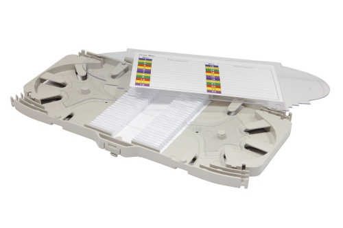 Сплайс-кассета N3 на 24 сплайса пластик | код 33B-03-24GY | Eurolan Сплайс-кассета N3 на 24 сплайса пластик | код 33B-03-24GY | Eurolan