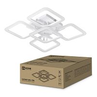 Светильник светодиодный ELEGANT ARIS-90W 90Вт 230В 3000-4000-6500К 7000лм 590х590х130мм с пультом ДУ | код 4690612035406 | IN HOME