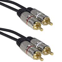 Аудио-видео шнур RUICHI 2 RCA - 2 RCA, 1.5 м | код 113667 | Ruichi