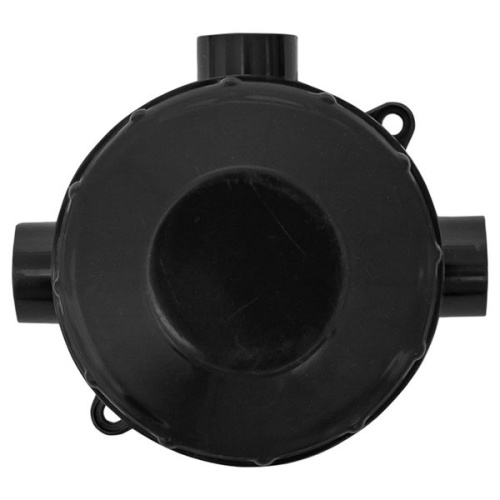 Коробка распаячная КМР-040-040б трехрожковая черная (70х35) PROxima | код plc-kmr-040-040b | EKF фото 3