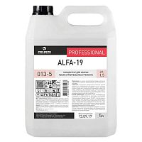 Средство для уборки после строительства 5 л, PRO-BRITE ALFA-19, кислотное, концентрат, 013-5 | код 605263 | PRO-BRITE