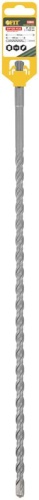 Бур по бетону SDS PLUS профи W-образная вставка двойная спираль 10х460мм FIT 32841 фото 3 Бур по бетону SDS PLUS профи W-образная вставка двойная спираль 10х460мм FIT 32841 фото 3