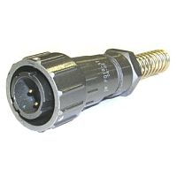 Разъём быстроразъёмный FQ18-3pin TJ, 3-х контакнтый | код 106967 | Ruichi
