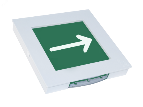 Оповещатель световой МИНИ-12 Стрелка вправо (зеленый) | код МИНИ-12==>зел | Электротехника и Автоматика