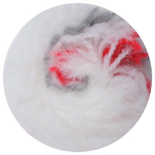 Валик полиакрил. "мини" профи с серой и красной полосками диам. 15/35мм ворс 10мм 150мм бел. FIT 02673 фото 4