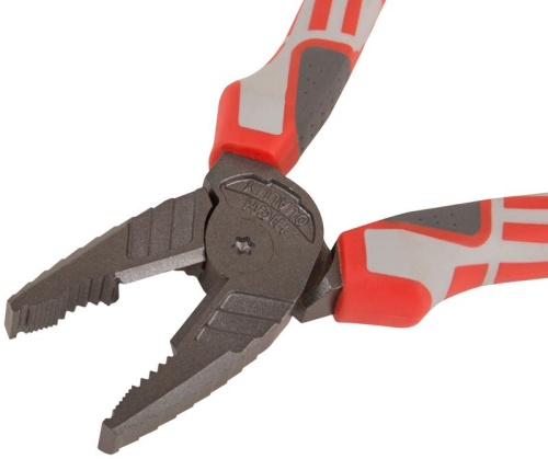 Плоскогубцы комбинированные ''Эталон'', CrV сталь, ребра жесткости на губках, тефлоновое покрытие, 3К прорезиненные ручки 180 мм | код 50694 | FIT фото 7 Плоскогубцы комбинированные ''Эталон'', CrV сталь, ребра жесткости на губках, тефлоновое покрытие, 3К прорезиненные ручки 180 мм | код 50694 | FIT фото 7