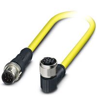 Кабель для датчика / исполнительного элемента SAC-8P-MS/ 1,5-542/ FR SCO BK | код 1406090 | PHOENIX CONTACT