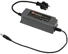 Источник питания AC-DC, 60Вт, вход 90…264В AC, 47…63Гц/127…370В DC, ККМ, выход 15В/4А, изоляция 3750В AC, пластиковый корпус IP67, 130х53х35мм, -35…+70С | код OWA-60E-15 | MeanWell