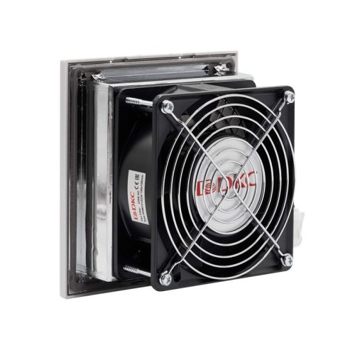 Вентилятор с фильтром ЭМС 100 м3/ч, 115В AC, 152х152 мм, IP54 | код R5MCV15115 | DKC фото 2