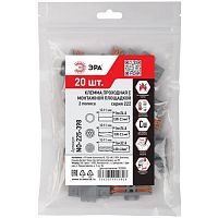 Клемма проходная с монтажн. площадкой 222-2412Р 2п 0.08-2.5/4кв.мм с рычагами NO-225-398 (уп.20шт) Эра Б0067893