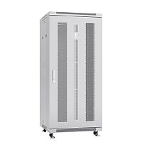 Cabeus ND-05C-27U60/100 Шкаф монтажный телекоммуникационный 19 напольный для распределительного и серверного оборудования 27U 600x1000x1388mm (ШхГхВ) передняя и задняя перфорированные двери, ручка с замком, цвет серый (RAL 7035) | код 7884c