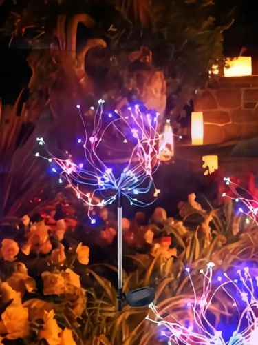 Светильник светодиодный 90LED мультиколор уличный на солнечн. батарее на медной проволоке аккум. AA NI-MH 600мА.ч | код KOC_SOL366 | КОСМОС Светильник светодиодный 90LED мультиколор уличный на солнечн. батарее на медной проволоке аккум. AA NI-MH 600мА.ч | код KOC_SOL366 | КОСМОС