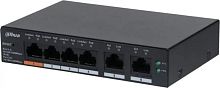 Коммутатор Dahua DH-CS4006-4GT-60 (L2) 4x1Гбит/с 2xКомбо(1000BASE-T/SFP) 60W управляемый | код 2030647 | Dahua