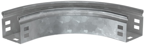 Поворот плавный 90град (тип Г01) ESCA 50х50мм HDZ | код CPG01-0-90-050-050-HDZ | IEK