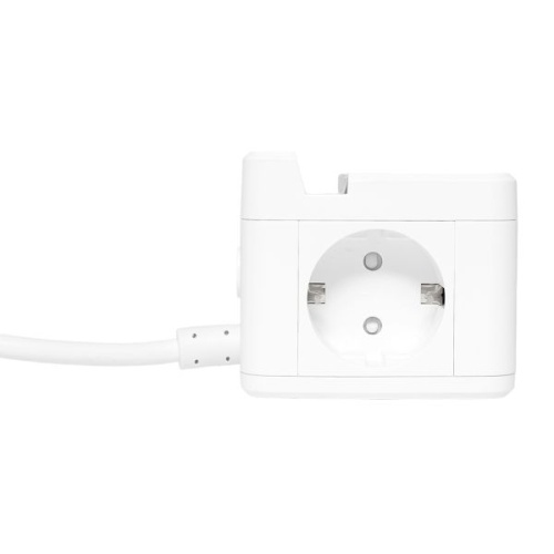 Удлинитель "Куб" 2х1.3м USB + 2Type C с быстрой зарядкой подставкой под телефон и ночником 1кв.мм | код UBA-CUB-2-FC | EKF фото 5