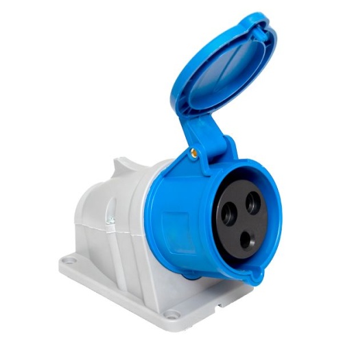 Розетка стационарная наружная 123 2Р+РЕ 32А 220В IP44 PROxima | код ps-123-32-220-PRO | EKF фото 3 Розетка стационарная наружная 123 2Р+РЕ 32А 220В IP44 PROxima | код ps-123-32-220-PRO | EKF фото 3