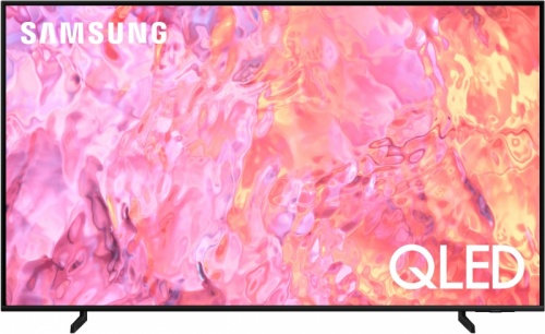 Телевизор QLED Samsung 75 QE75Q60CAUXRU Q черный 4K Ultra HD 60Hz DVB-T2 DVB-C DVB-S2 USB WiFi Smart TV (RUS) | код 1909109 | SAMSUNG