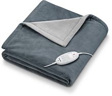 Электрическое одеяло для тела Beurer HD75 Dark Grey 100Вт (421.06) | код 1863321 | BEURER