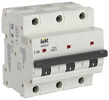 ARMAT Авт. выкл. M10H 3P Z 80А IEK | код AR-M10H-3-Z080 | IEK
