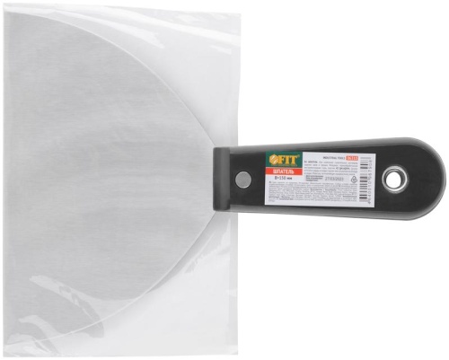 Шпатель с пластиковой ручкой полированный 6'' (150 мм) | код 6310 | FIT фото 3 Шпатель с пластиковой ручкой полированный 6'' (150 мм) | код 6310 | FIT фото 3