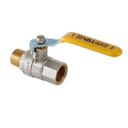 Кран шар. газ. VALGAS, стальная рукоятка 3/4" вн.-нар. | код. VT.272.N.05 | VALTEC