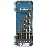 Набор сверл HSS-Co 6 шт. (2,3,4,5,6,8 мм) | код D-75758 | Makita