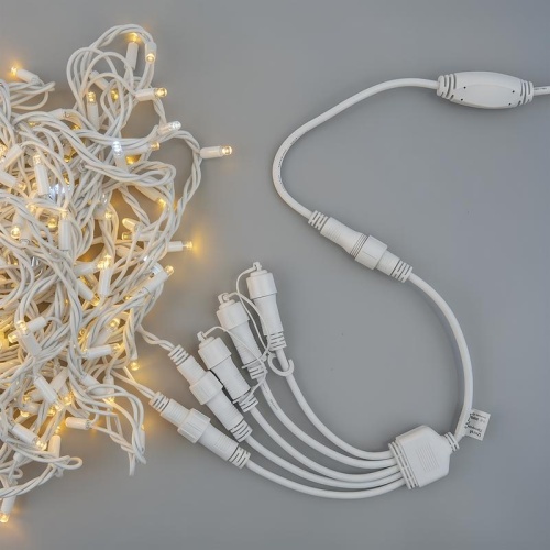 Провод-разветвитель для гирлянд UCX-F90 S5/0.4M/WH серии F90PRO 0.4м 5 выходов статика/мерцание IP67 бел. Uniel UL-00013236 фото 5 Провод-разветвитель для гирлянд UCX-F90 S5/0.4M/WH серии F90PRO 0.4м 5 выходов статика/мерцание IP67 бел. Uniel UL-00013236 фото 5