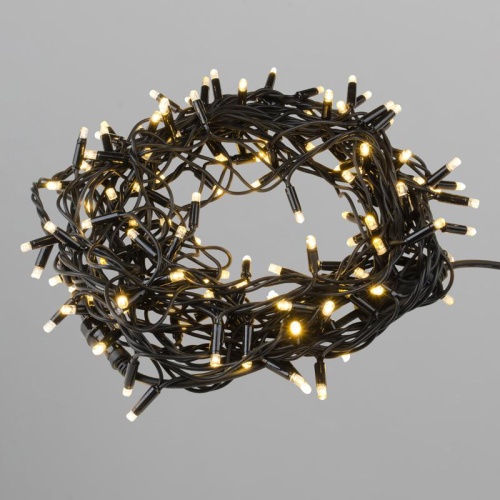 Гирлянда светодиодная ULD-F90PRO S10M-100/TBK WW 10м без вилки с эффектом мерцания соединяемая 100 светодиодов тепл. бел. свет (2700К) IP67 провод черн. Uniel UL-00013333 фото 6