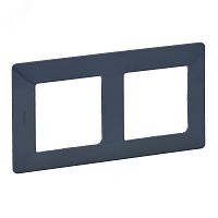 Valena LIFE Рамка 2 поста лазурь универсальная | код 754092 | Legrand