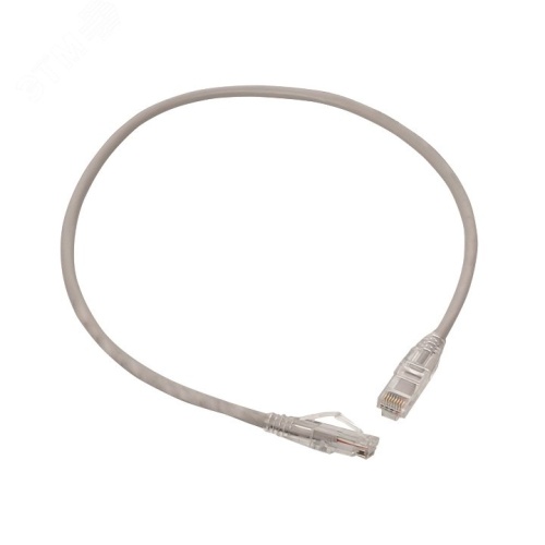 Патч-корд TERACOM PRO Cat.5E неэкранированный UTP оболочка PVC серый (0.5м) | код TRP-5EUTP-PVC-05M-GY | EKF Патч-корд TERACOM PRO Cat.5E неэкранированный UTP оболочка PVC серый (0.5м) | код TRP-5EUTP-PVC-05M-GY | EKF