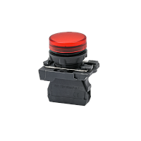 Лампа сигнальная красная, 24V AС/DC, IP65, пластик MTB5-AV741 | код 137305 | MEYERTEC