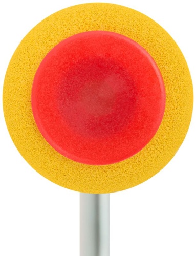 Валик прижимной для обоев резиновый 50мм желт. FIT 02980 фото 5