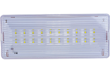 Светильник аварийного освещения PL-0145A с постоянным и/или непостоянным (AC/DC) режимами свечения | код 10405 | SLT