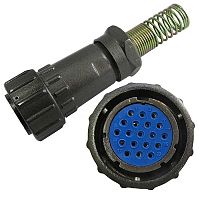 Разъём быстроразъёмный SZC FQ24-19pin TK-12, 19-ти контакнтый | код 107001 | SZC