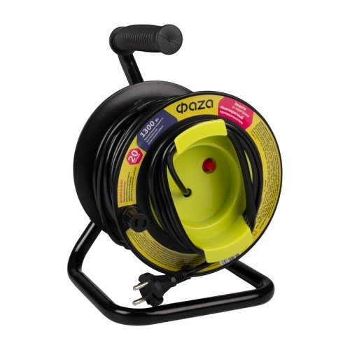 Удлинитель на катушке 1х20м CR-01-2000 ФАZА 5063747 фото 9 Удлинитель на катушке 1х20м CR-01-2000 ФАZА 5063747 фото 9