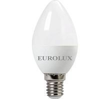 Лампа светодиодная LL-E-C37-7W-230-2,7K-E14 (свеча, 7Вт, тепл., Е14) Eurolux, , Шт | код 76/2/7 | EUROLUX