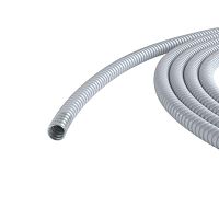 Металлорукав DN 15мм в ПВХ изоляции Dвнутр=15.5 Dнар= 19.5 (50м) серый | код 6071R-015 | DKC